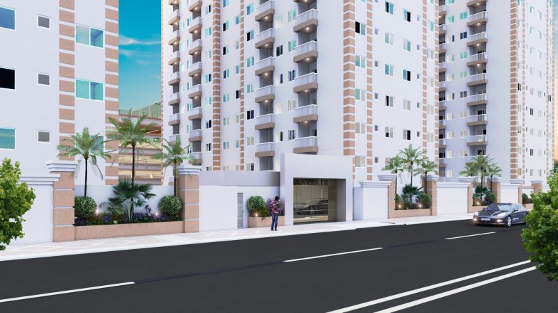 Residencial Eugène Delacroix — Boqueirão, Praia Grande