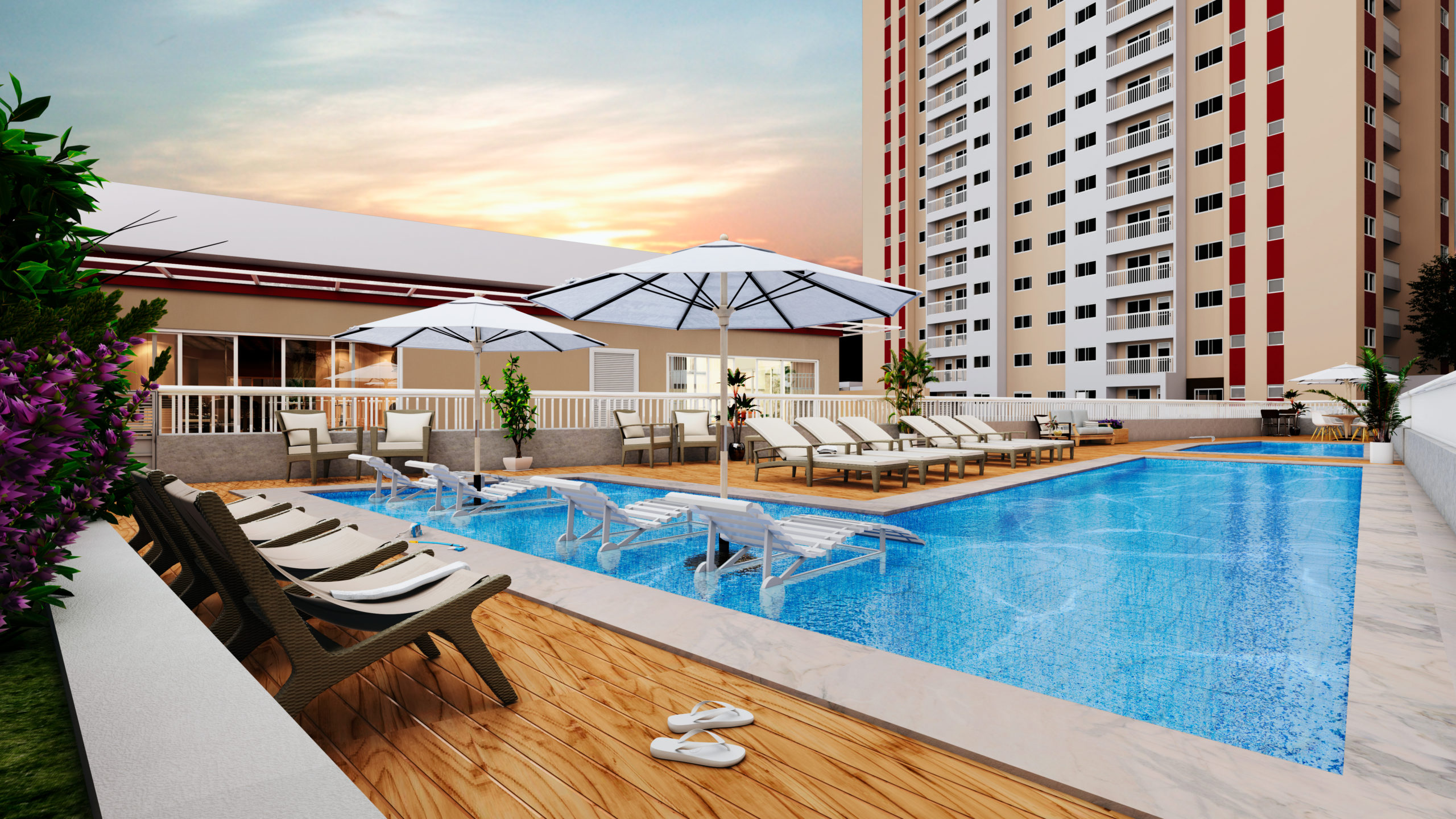 Fachada do Residencial Daniel Gonzalez